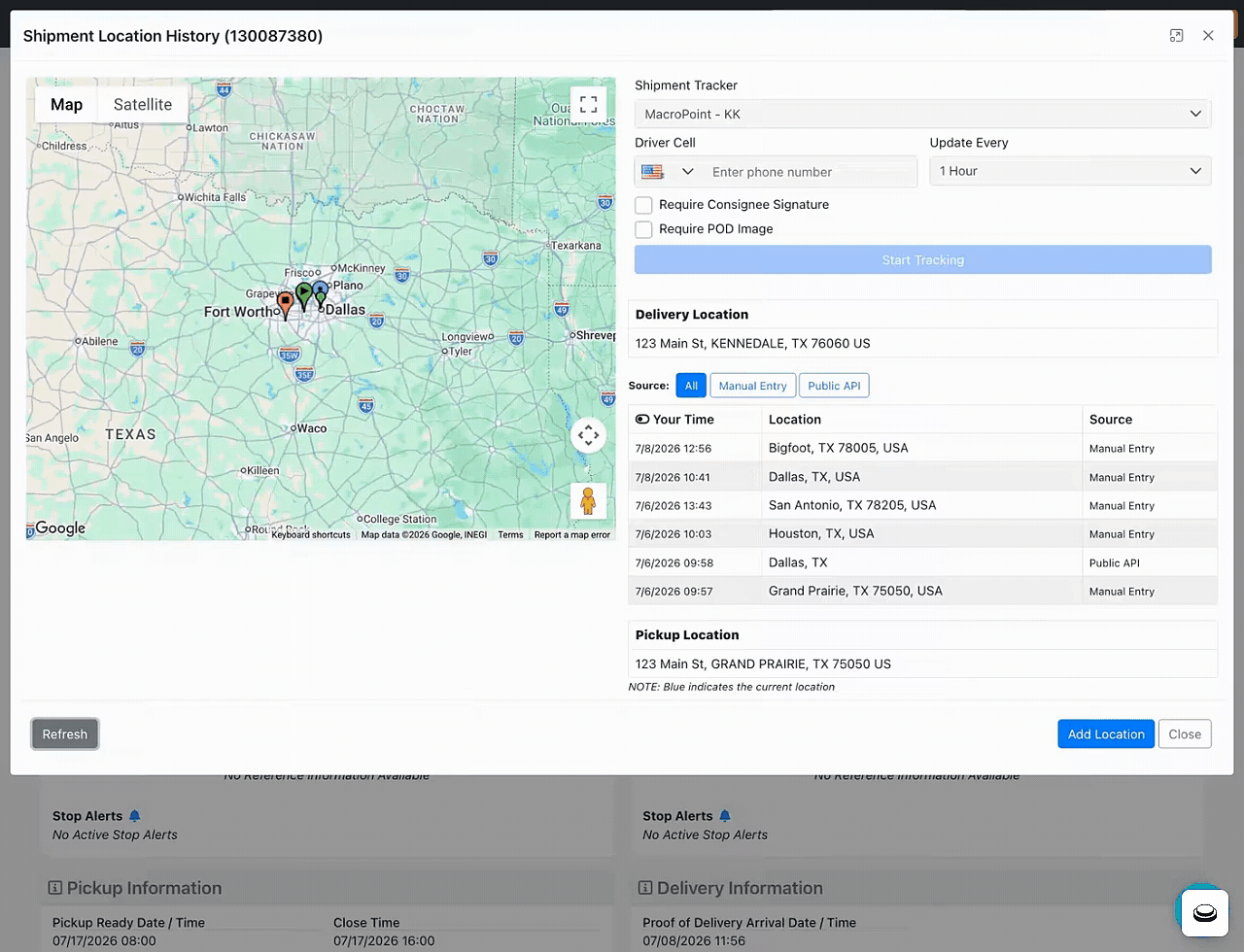 07_28 Filter Shipment Location History by Source