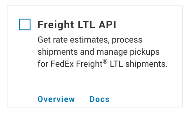FedEx REST API Transition Guide
