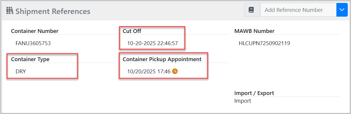 OpenTrack - Container Tracking