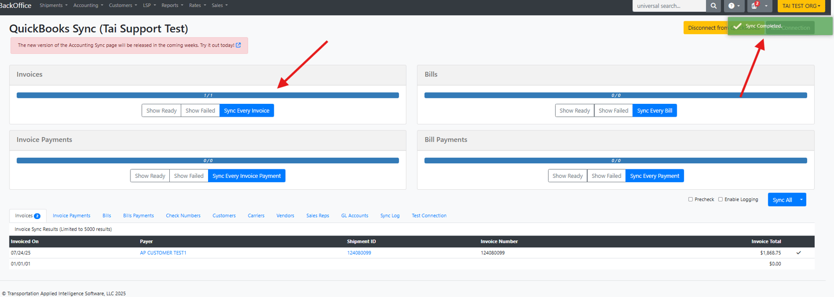 QuickBooks Sync – Troubleshooting Guide