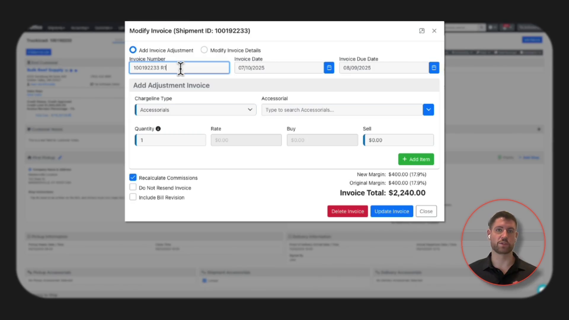 Screenshot from AR Revisions